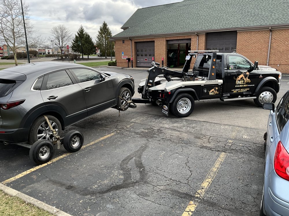 F and C Towing roadside service in Ohio